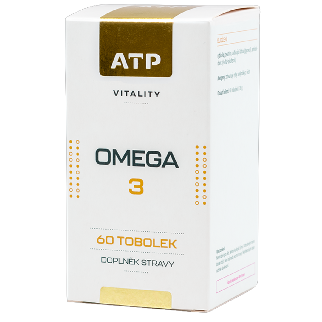 ATP Omega 3 - 60 kapslí ATP