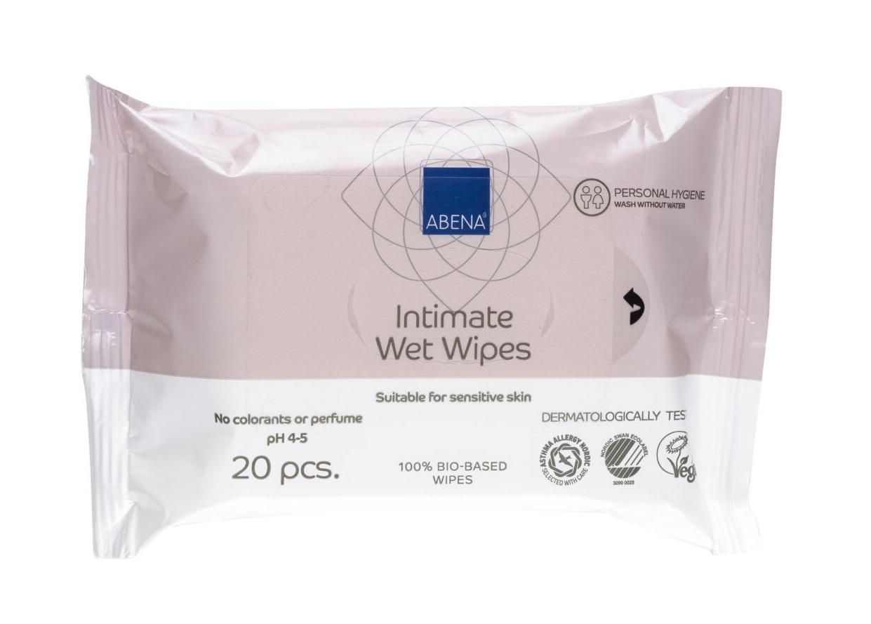 Abena Skincare vlhčené ubrousky na intimní hygienu 20 ks Abena