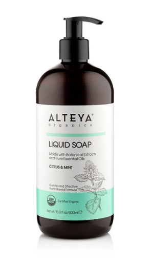 Alteya Organics BIO Tekuté mýdlo Citrus & Máta 500 ml Alteya Organics