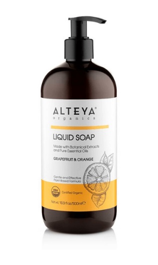 Alteya Organics BIO Tekuté mýdlo Grapefruit & Pomeranč 500 ml Alteya Organics