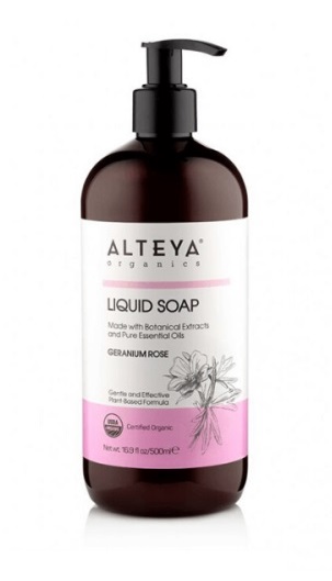 Alteya Organics BIO Tekuté mýdlo Muškát & Růže 500 ml Alteya Organics
