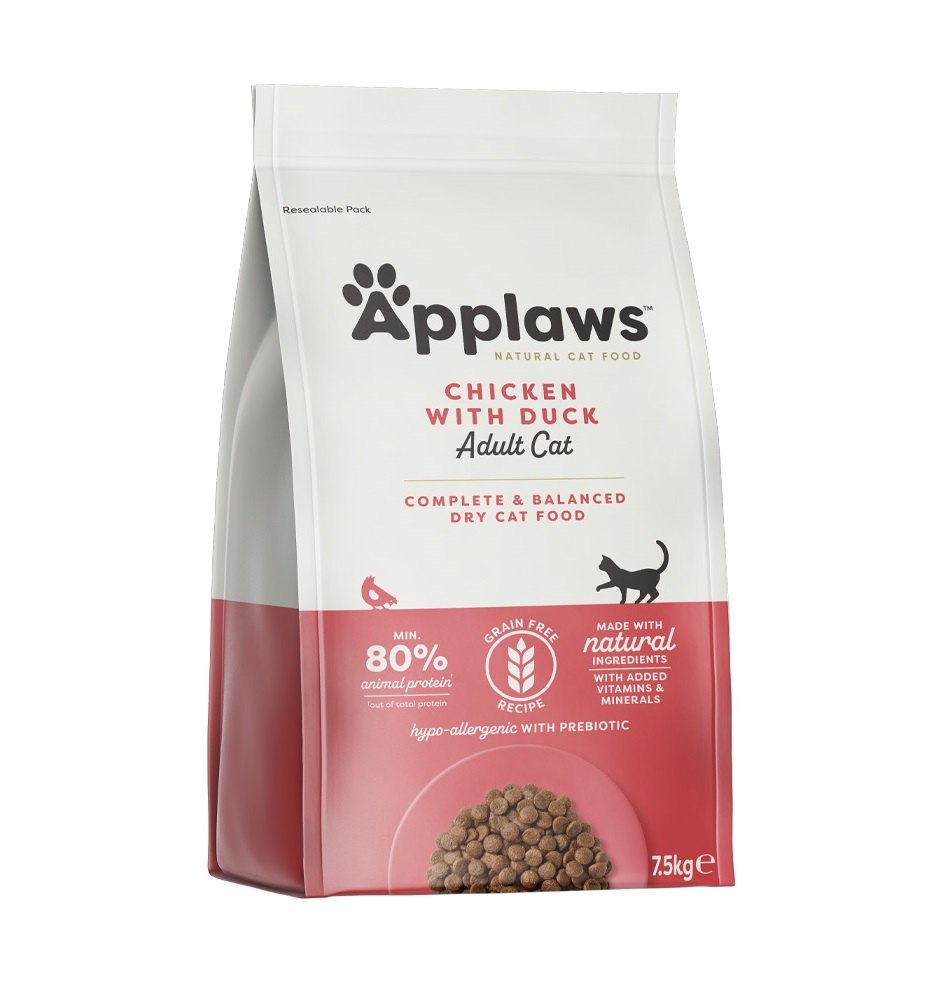Applaws Cat Adult kuře s kachnou granule 7