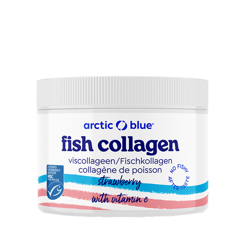 Arctic Blue Fish Collagen + Vitamin C jahoda 150 g Arctic Blue