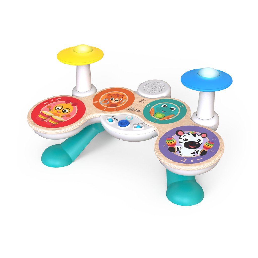 Baby Einstein Hračka Set bubnů Together in Tune Drums™ Connected Magic Touch™ HAPE 12m+ Baby Einstein