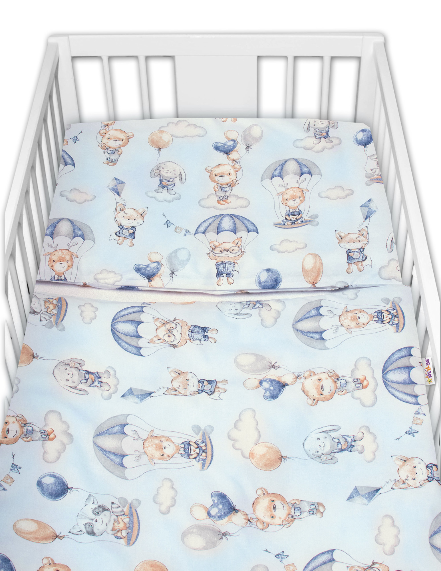 Baby Nellys 2-dílné bavlněné povlečení