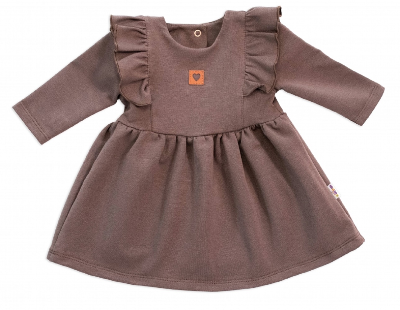 Baby Nellys Dětské teplákové šaty