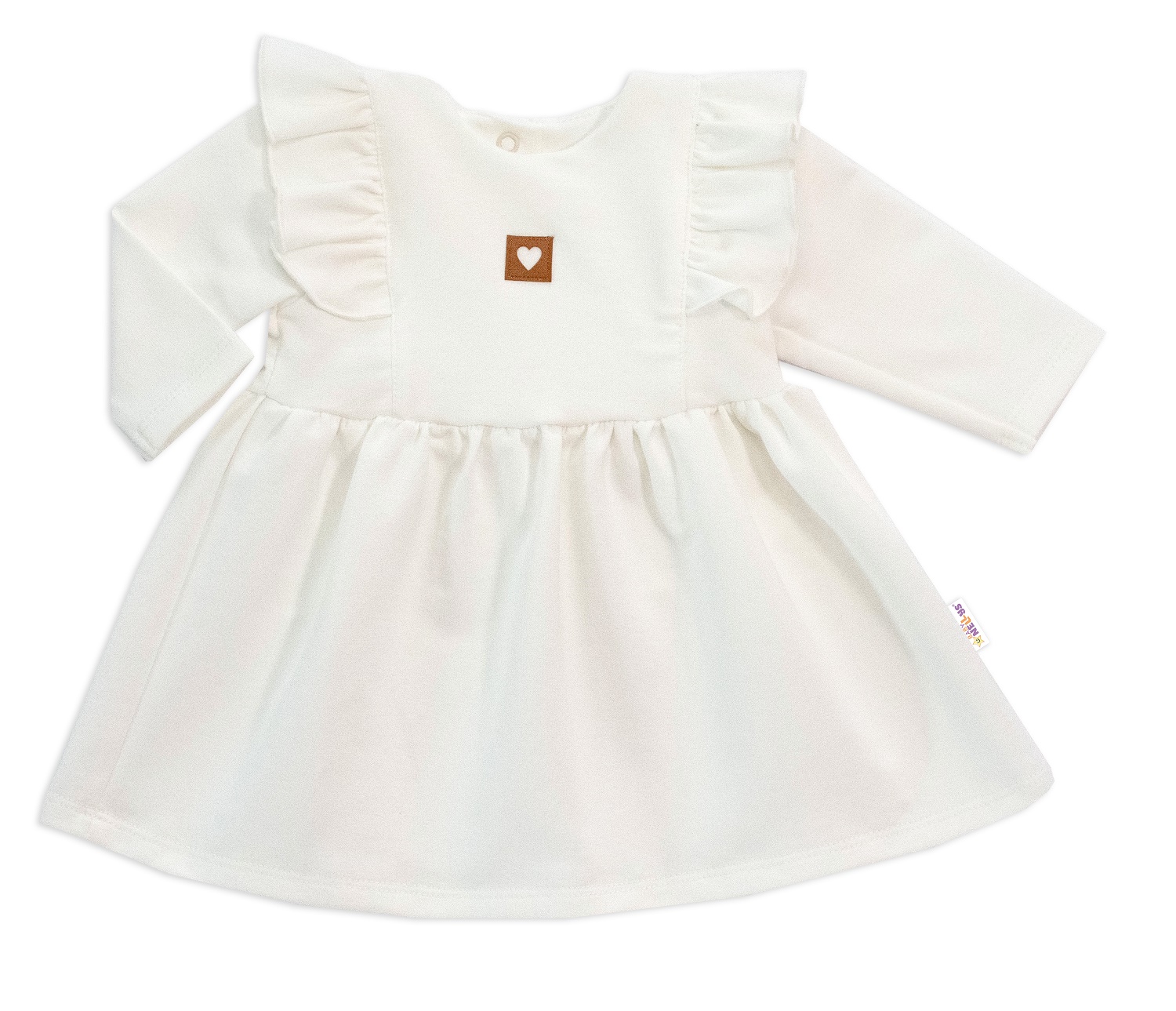 Baby Nellys Dětské teplákové šaty
