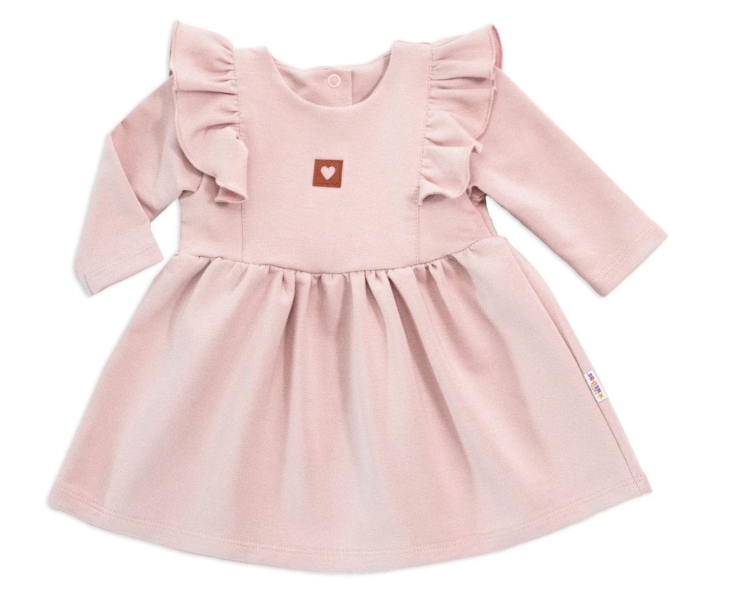 Baby Nellys Dětské teplákové šaty