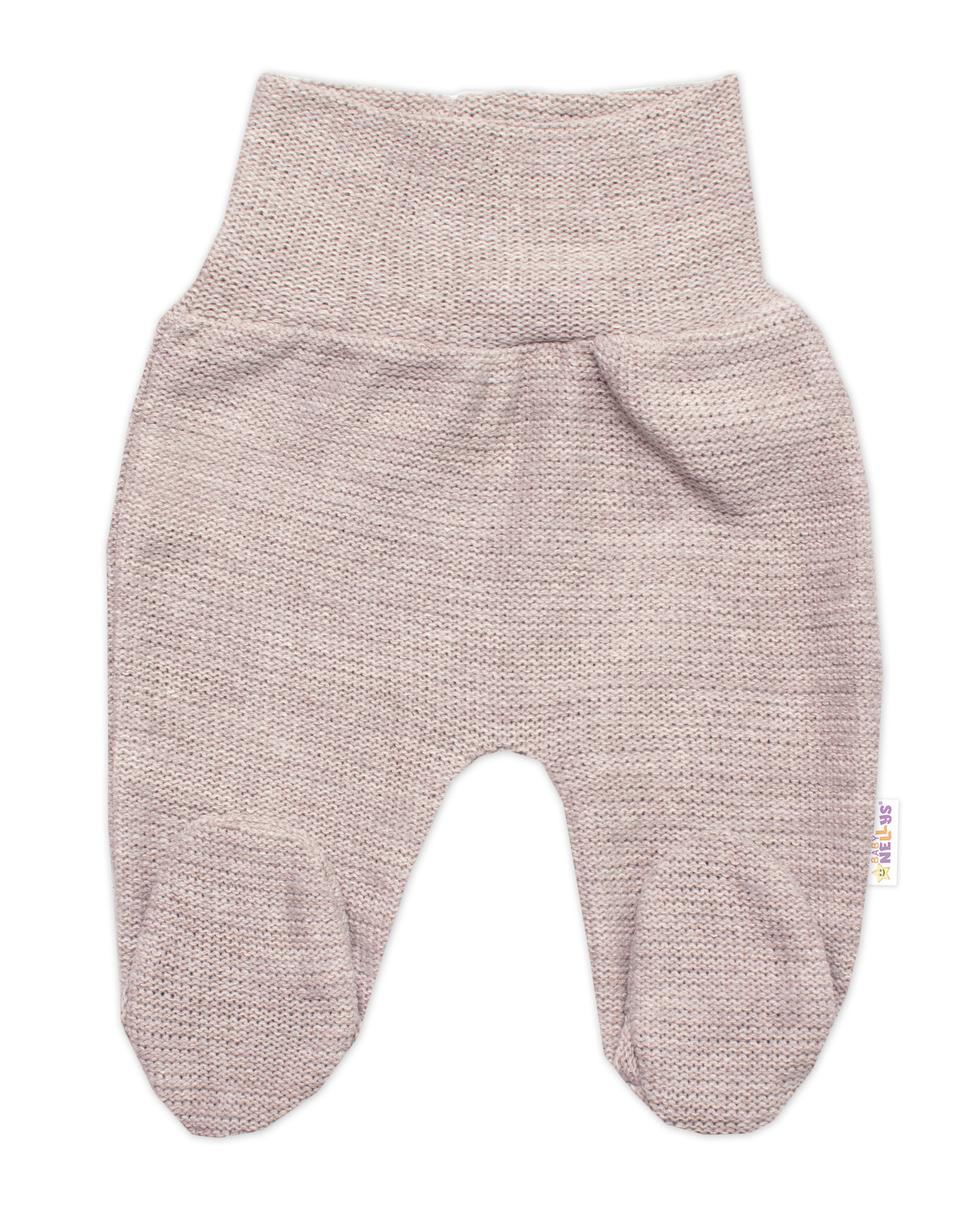 Baby Nellys Pletené kojenecké polodupačky Hand Made