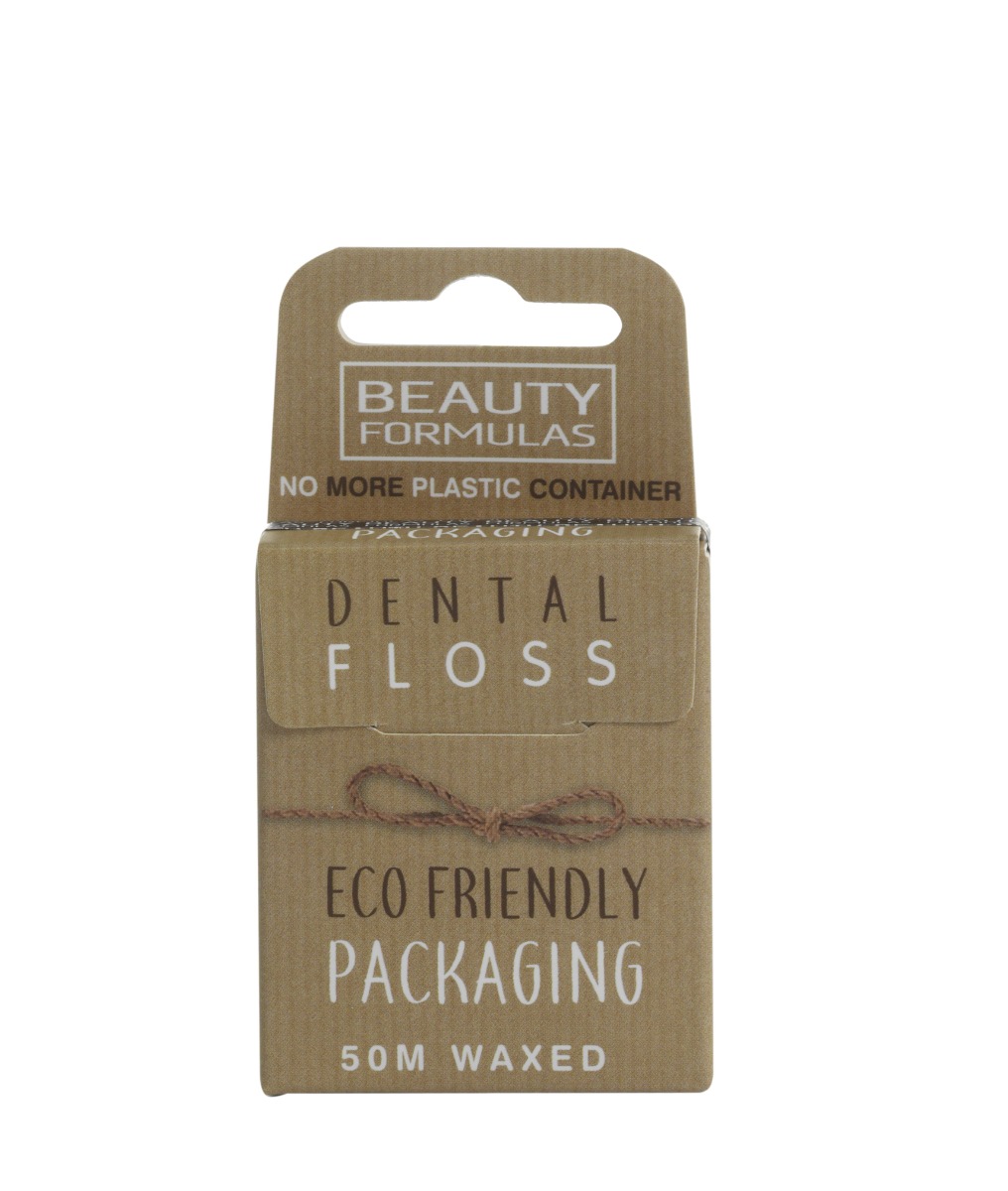 Beauty Formulas EKO Přírodní dentální mezizubní nit 50 m Beauty Formulas