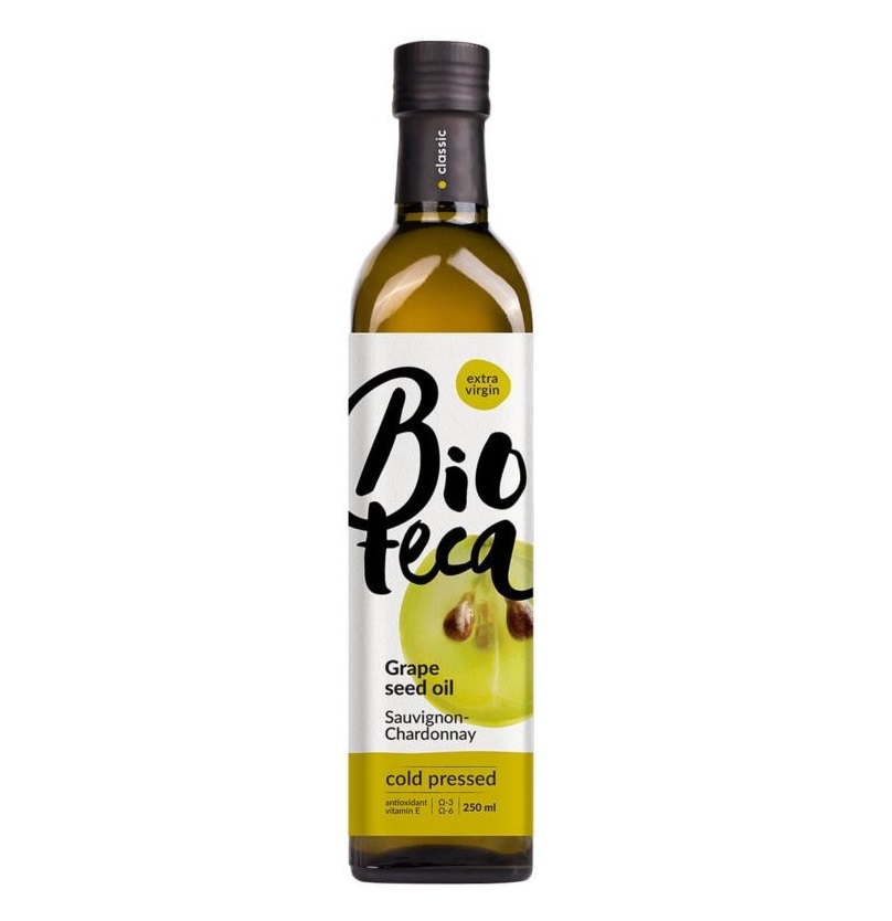 Biateca Olej z hroznových jader Sauvignon-Chardonnay 250 ml Biateca