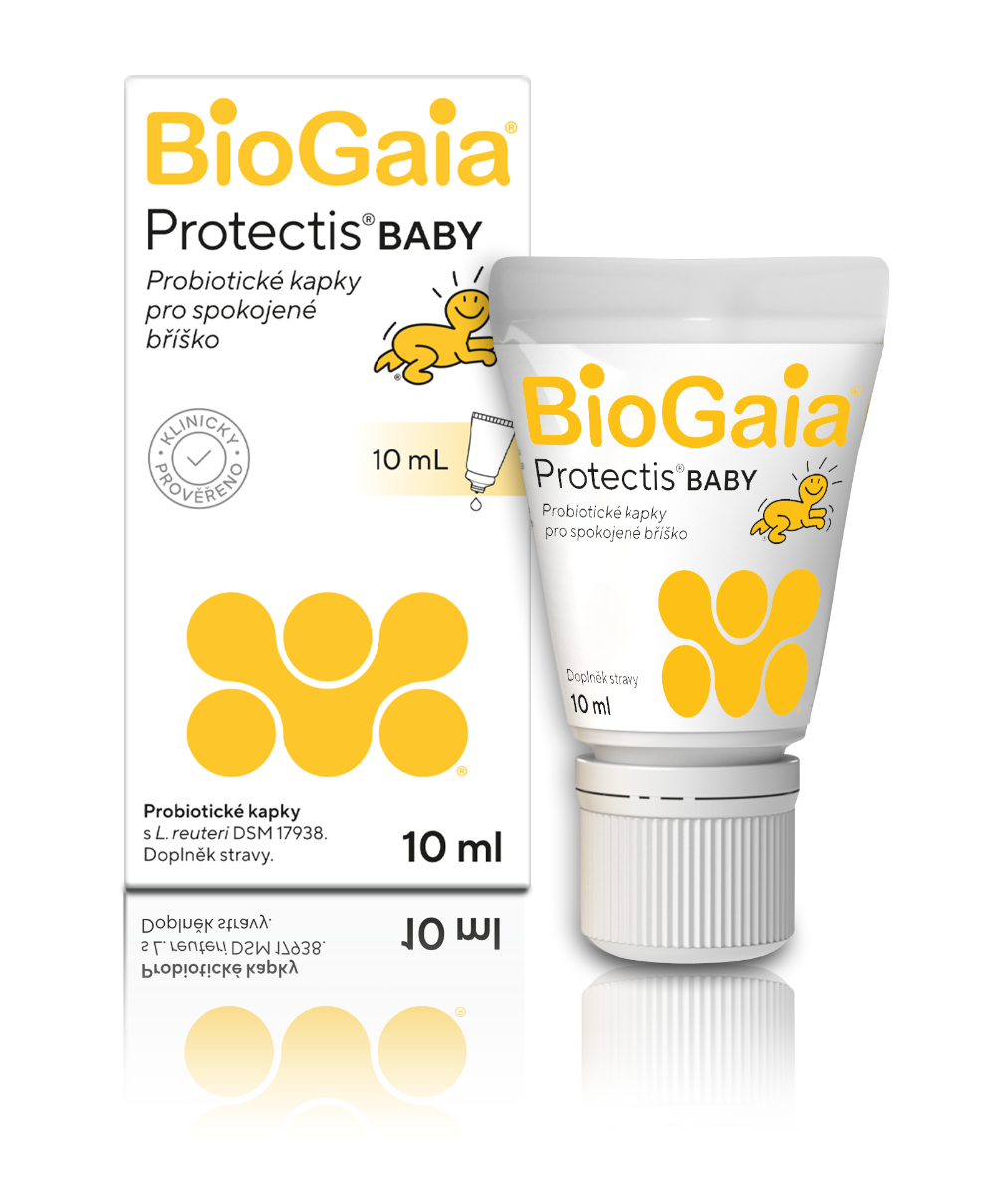 Biogaia Protectis Baby Probiotické kapky pro spokojené bříško 10 ml Biogaia