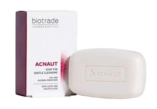 Biotrade Acnaut Mýdlo na mastnou a problematickou pleť 100 g Biotrade