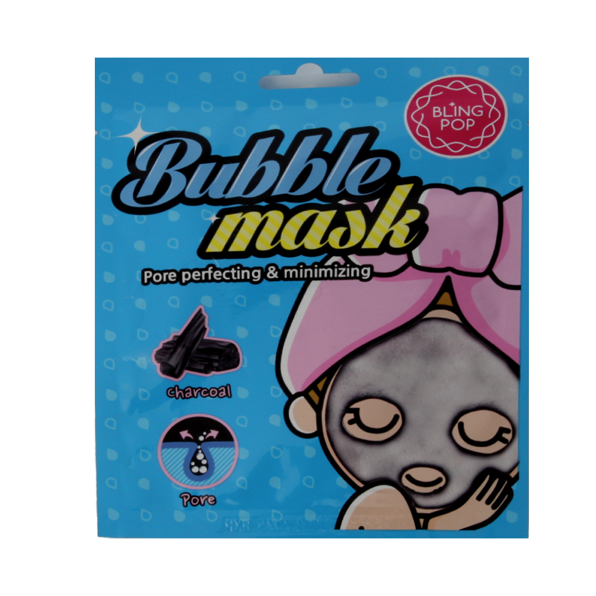 Bling Pop Charcoal Bubble Mask 30 ml Bling Pop