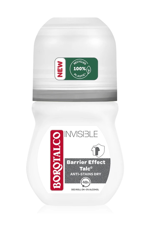 Borotalco Invisible Deodorant roll-on 50 ml Borotalco