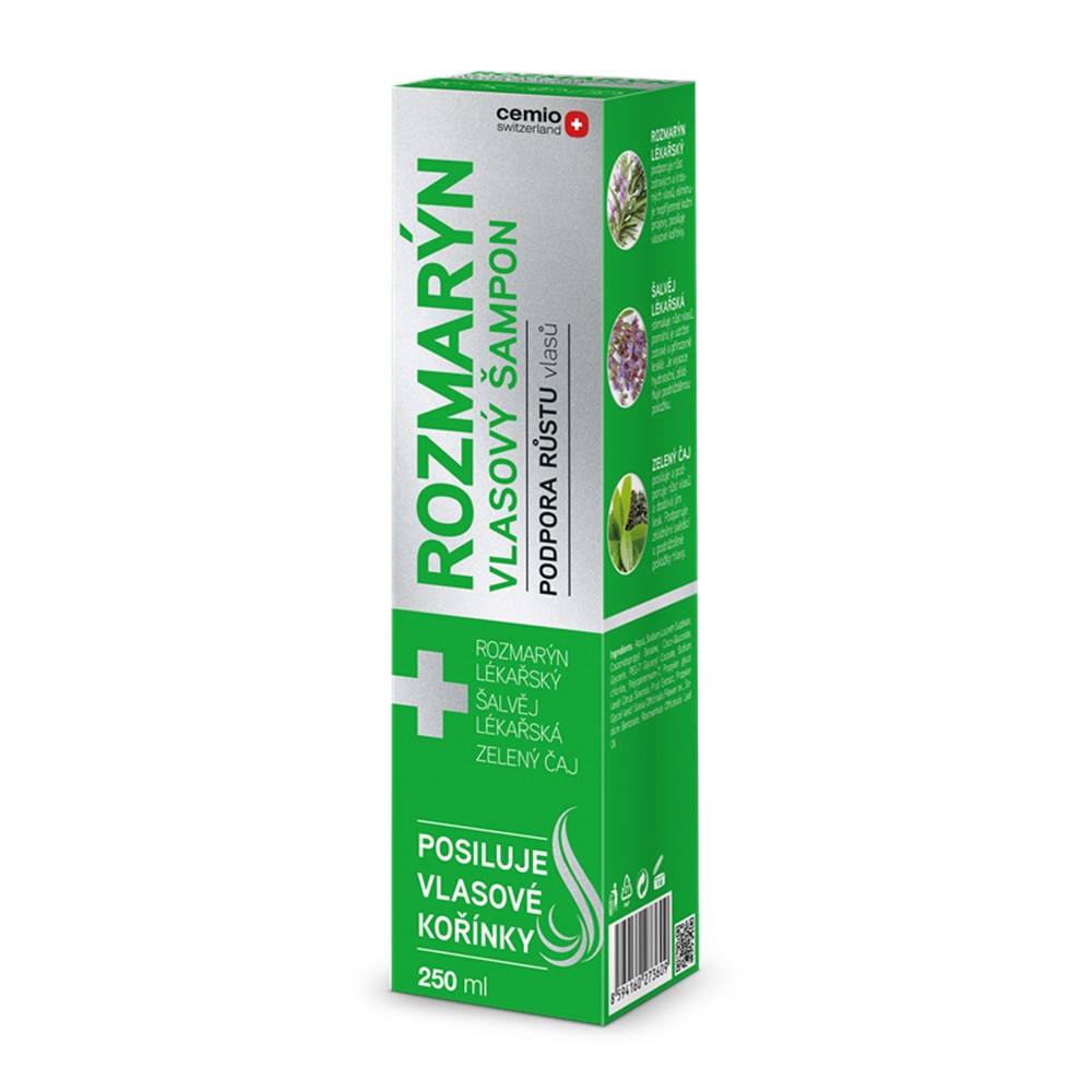 Cemio Rozmarýn šampon 250 ml Cemio