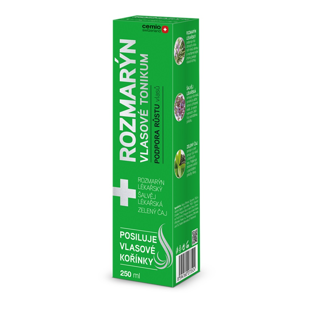 Cemio Rozmarýn vlasové tonikum 250 ml Cemio