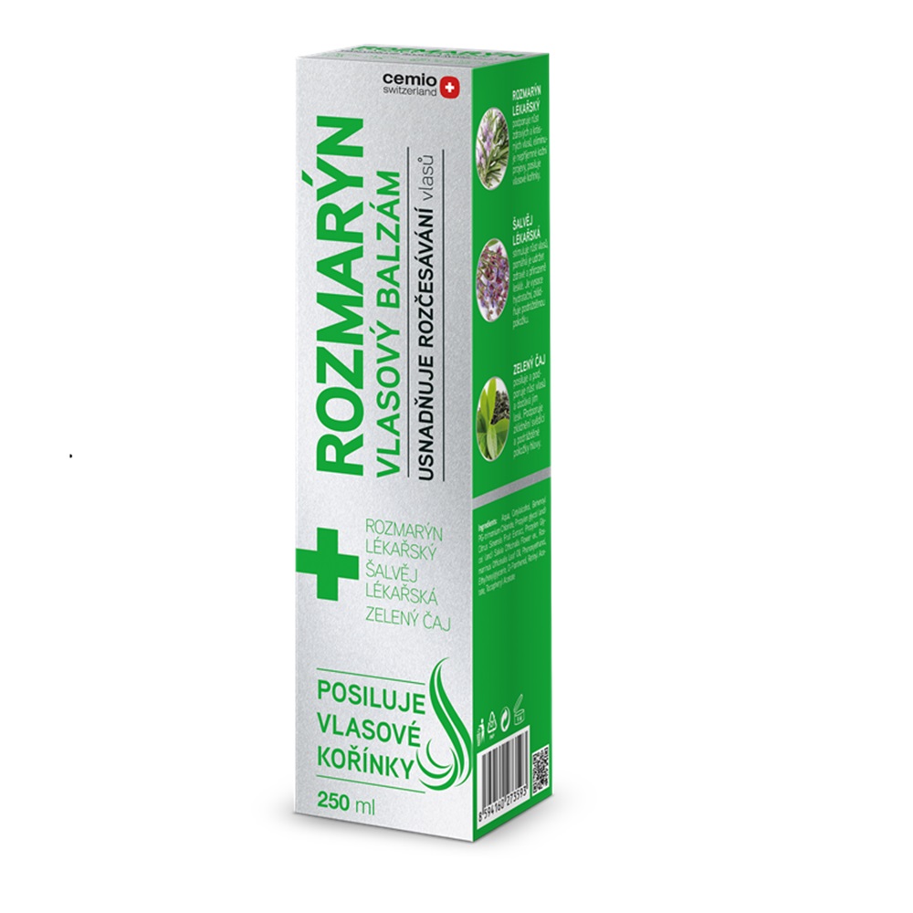 Cemio Rozmarýn vlasový balzám 250 ml Cemio
