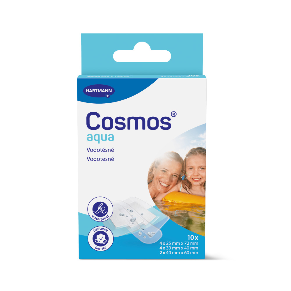 Cosmos Aqua 3 velikosti náplast do vody 10 ks Cosmos
