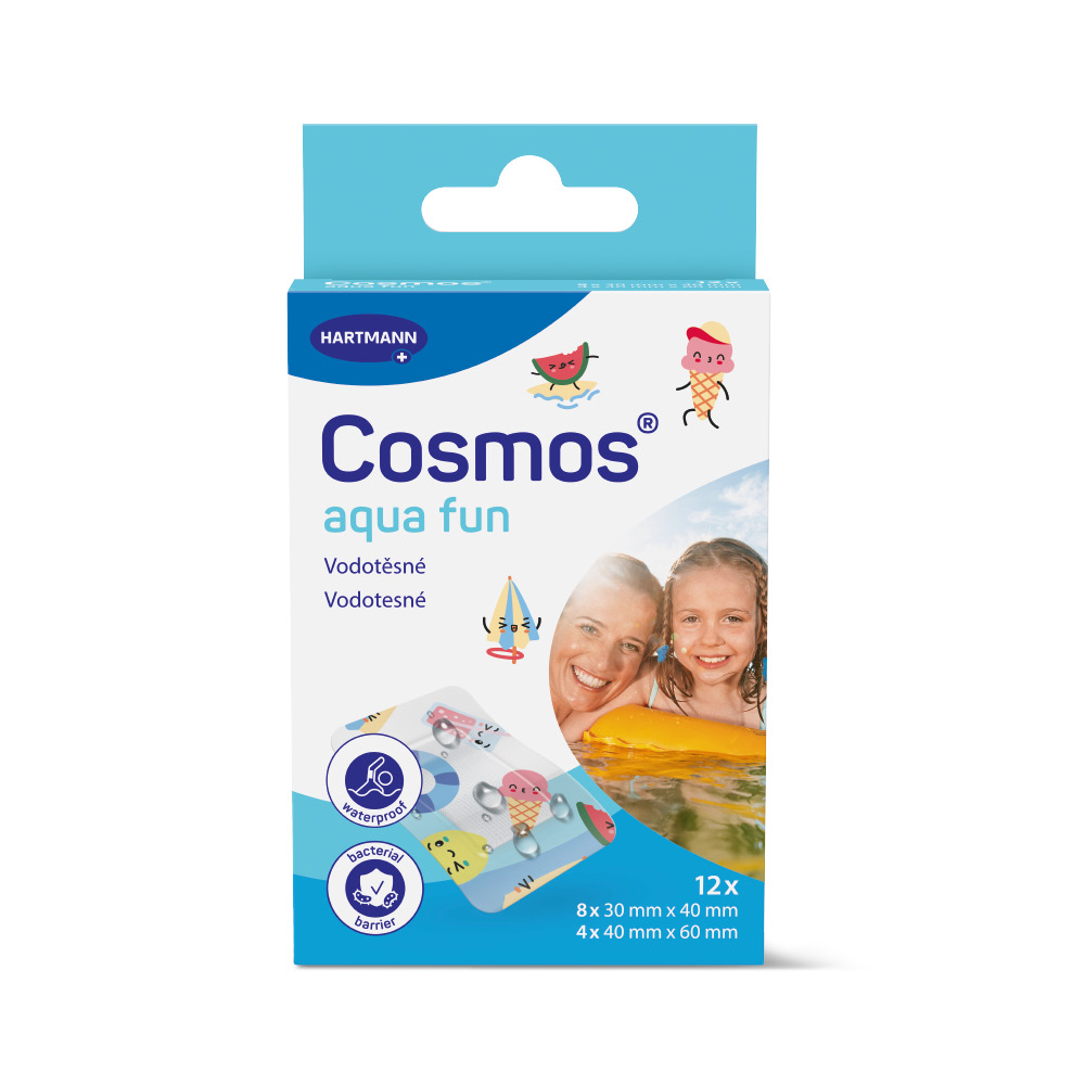 Cosmos Aqua Fun 2 velikosti náplast do vody 12 ks Cosmos