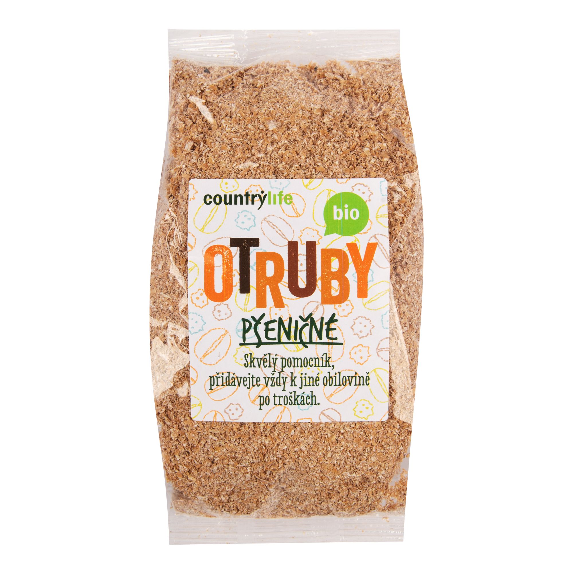 Country Life Otruby pšeničné BIO 300 g Country Life