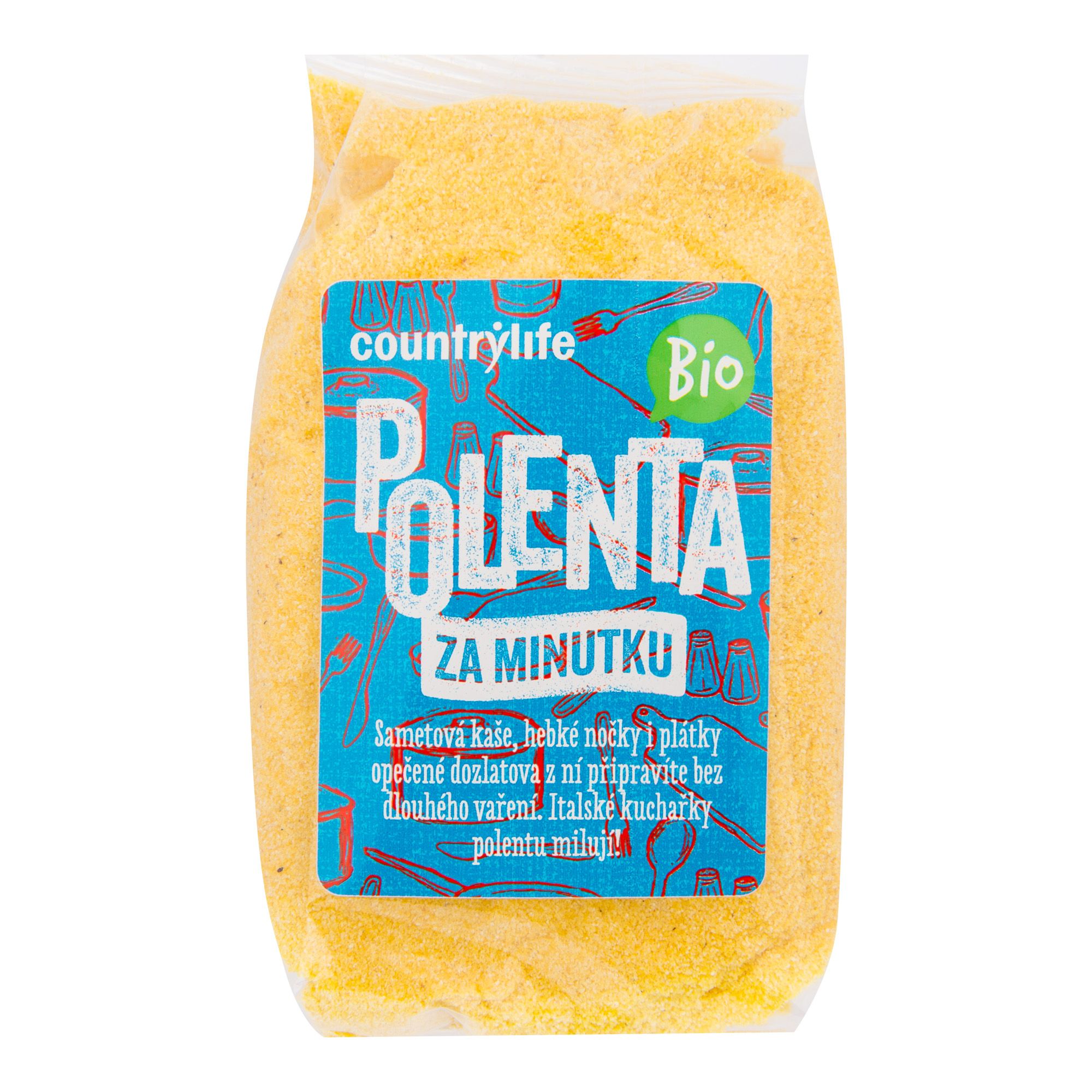 Country Life Polenta 1 min. BIO 400 g Country Life