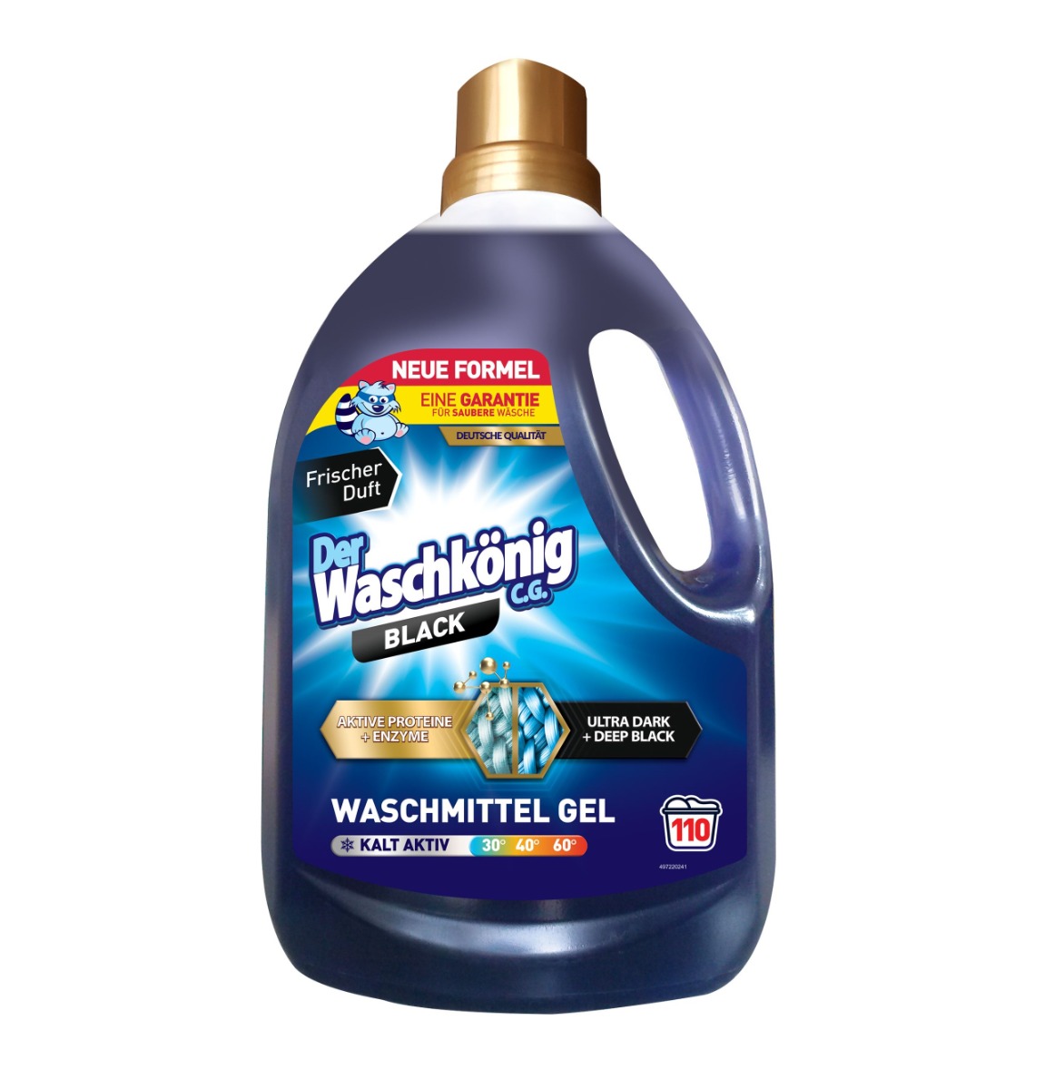 Der Waschkönig Black Prací gel 3