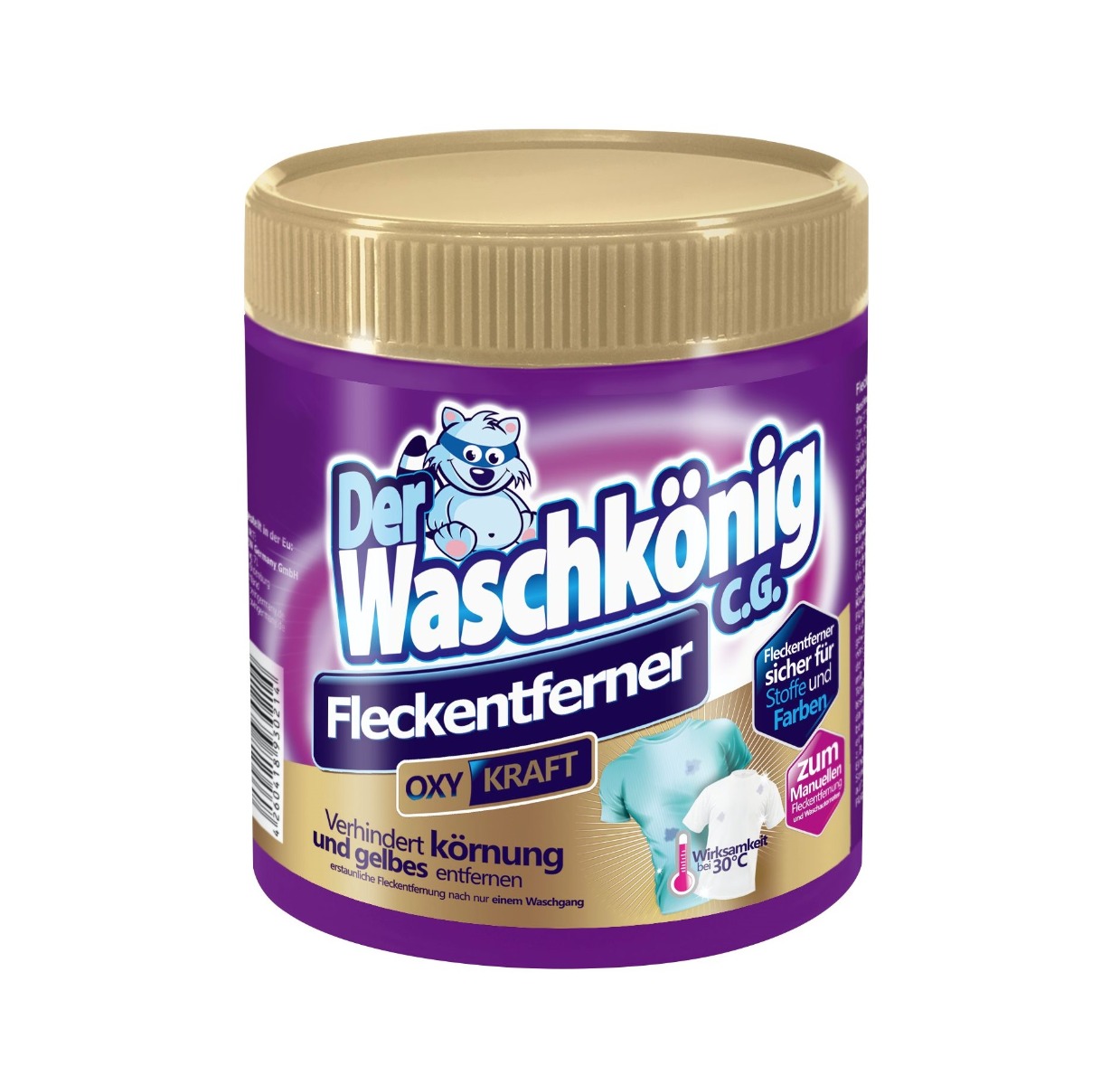 Der Waschkönig Color Oxy Odstraňovač skvrn 750 g Der Waschkönig