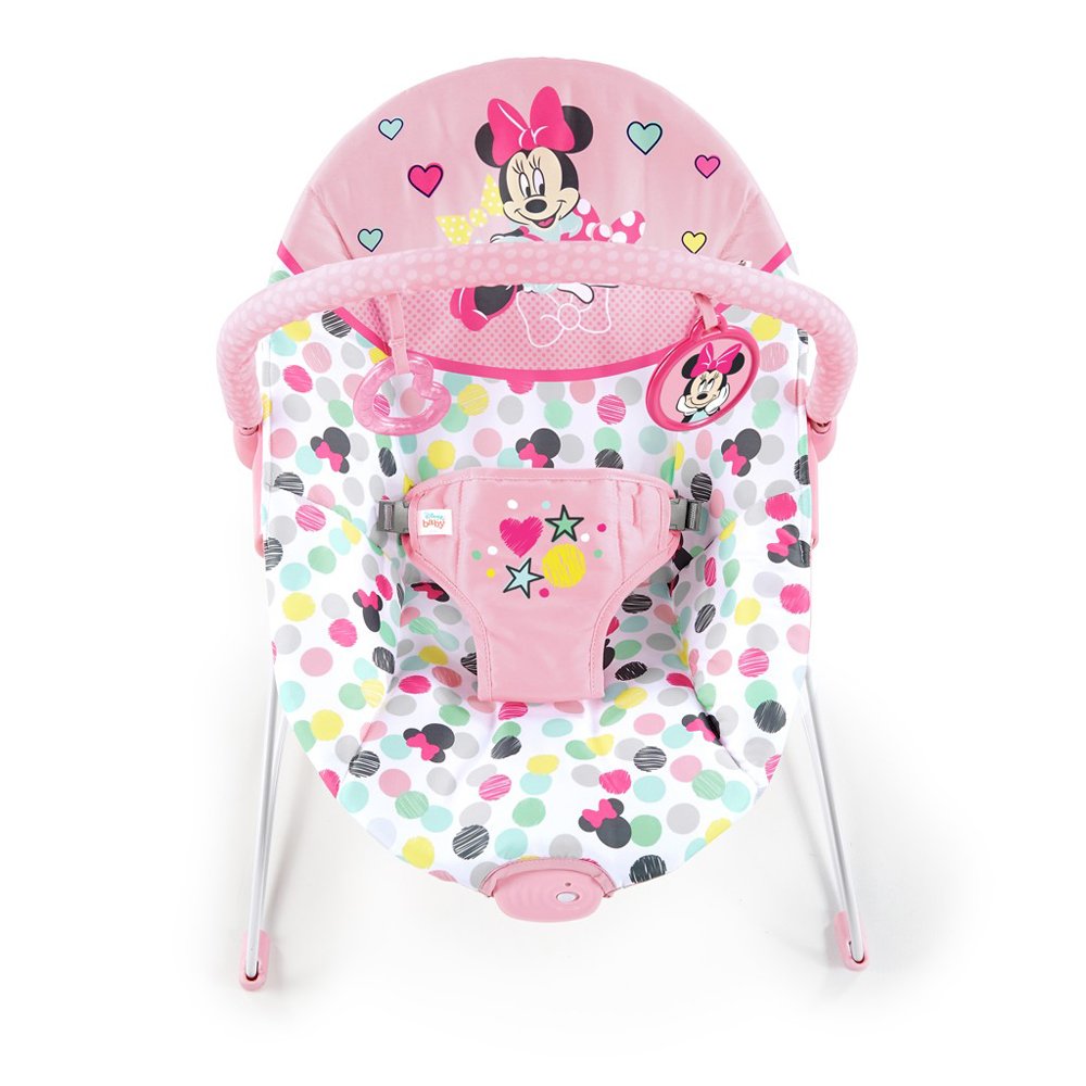 Disney baby Lehátko vibrující Minnie Mouse Spotty Dotty 0m+ do 9 kg Disney baby