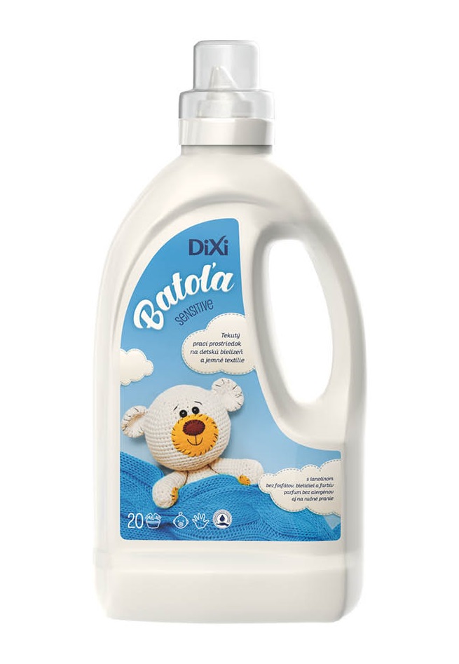 Dixi Batole Sensitive Prací gel 1500 ml 20 dávek Dixi