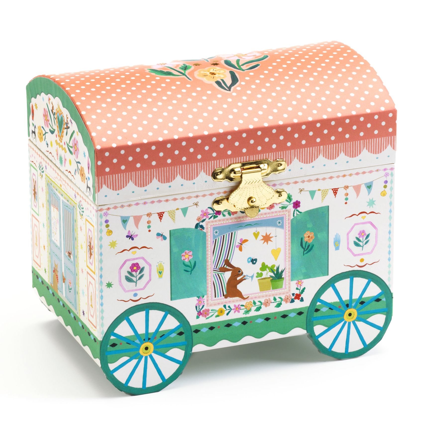 Djeco Hrací skříňka Enchanted caravan Djeco