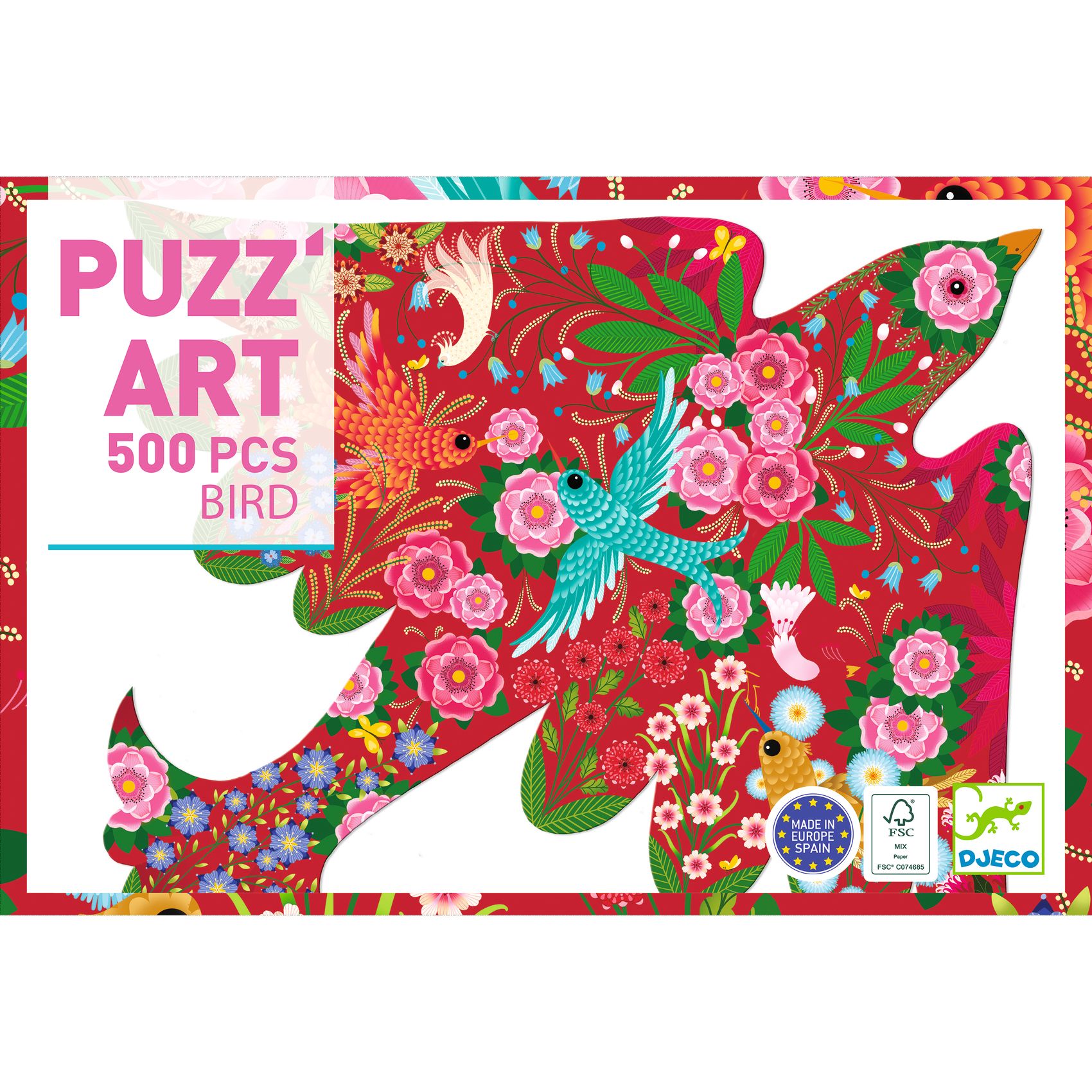 Djeco Puzzle Ptáček - 500 pcs Djeco