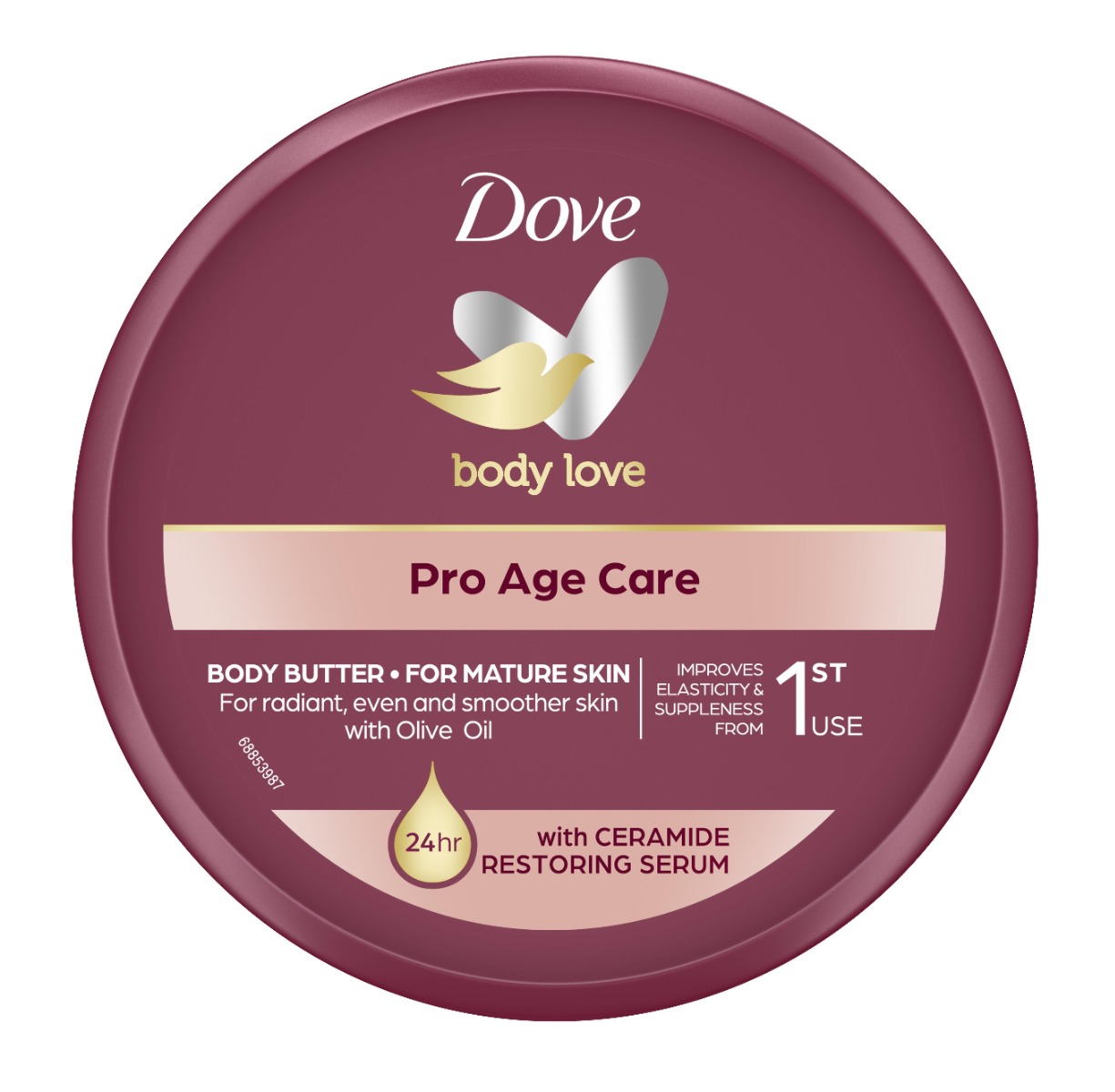 Dove Pro Age Care tělové máslo na zralou pokožku 250 ml Dove