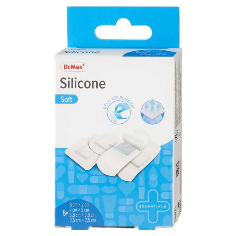 Dr. Max Silicone Ultra Sensitive náplasti 4 velikosti 20 ks Dr. Max