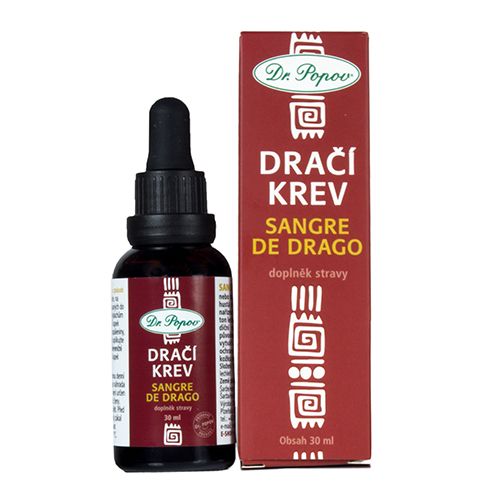 Dr. Popov Dračí krev-Sangre de Drago kapky 30 ml Dr. Popov