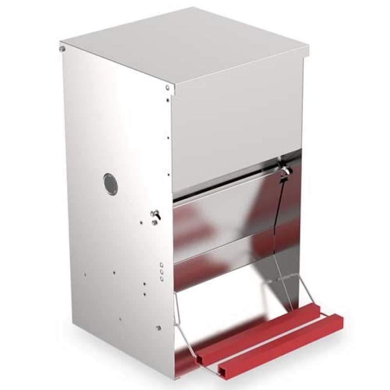 Duvo+ Nášlapné krmítko pro drůbež na 20kg krmiva 30
