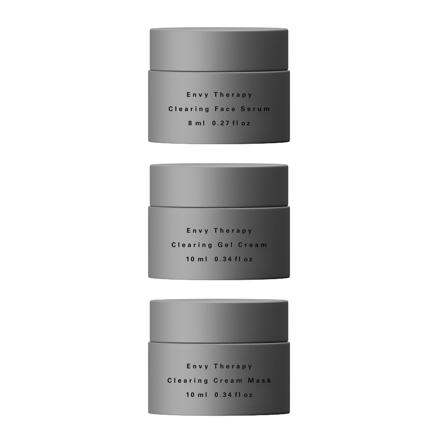 Envy Therapy Clearing Travel čisticí set na pleť 3 ks Envy Therapy