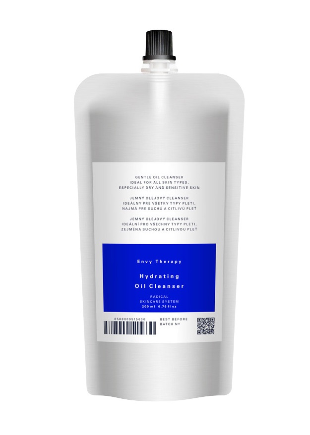 Envy Therapy Hydrating Oil Cleanser jemný čisticí olej 200 ml refill Envy Therapy