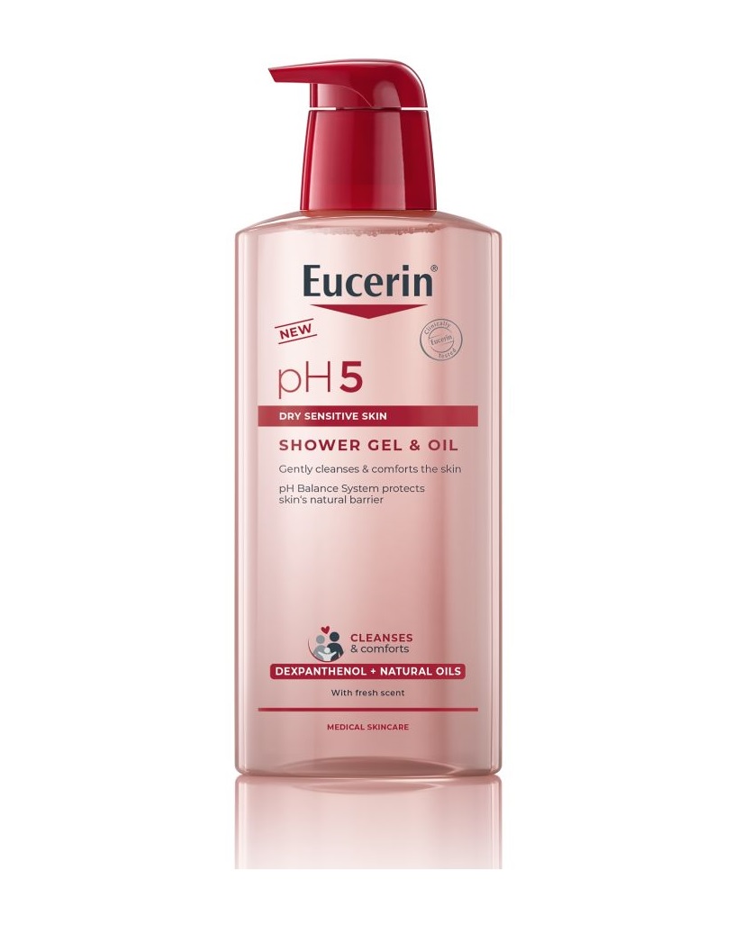Eucerin Ph5 Zklidňující sprchový gel & olej 400 ml Eucerin