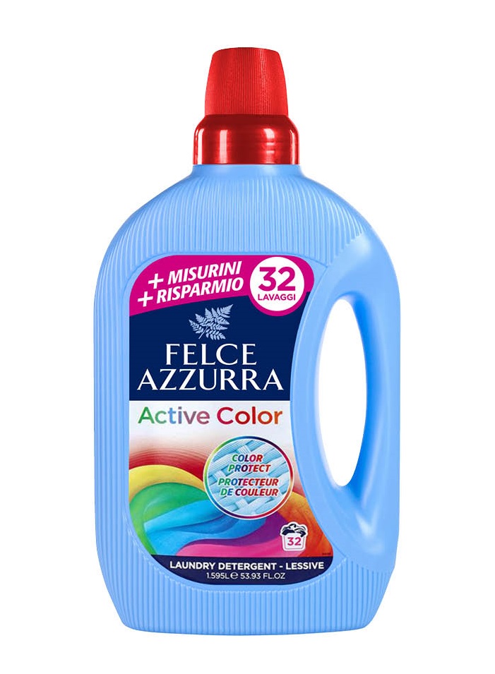 Felce Azzurra Active Color Prací gel 1595 ml 32 dávek Felce Azzurra