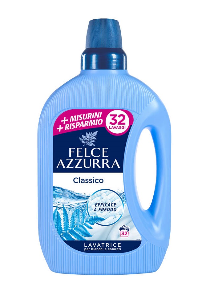 Felce Azzurra Classico Prací gel 1595 ml 32 dávek Felce Azzurra