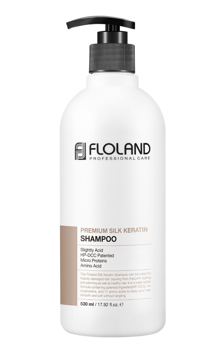 Floland Premium Silk Keratin šampon 530 ml Floland