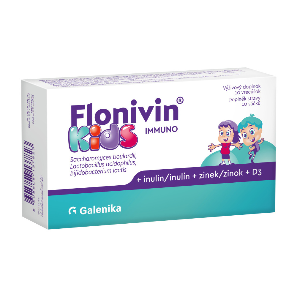 Flonivin Kids IMMUNO 10 sáčků Flonivin