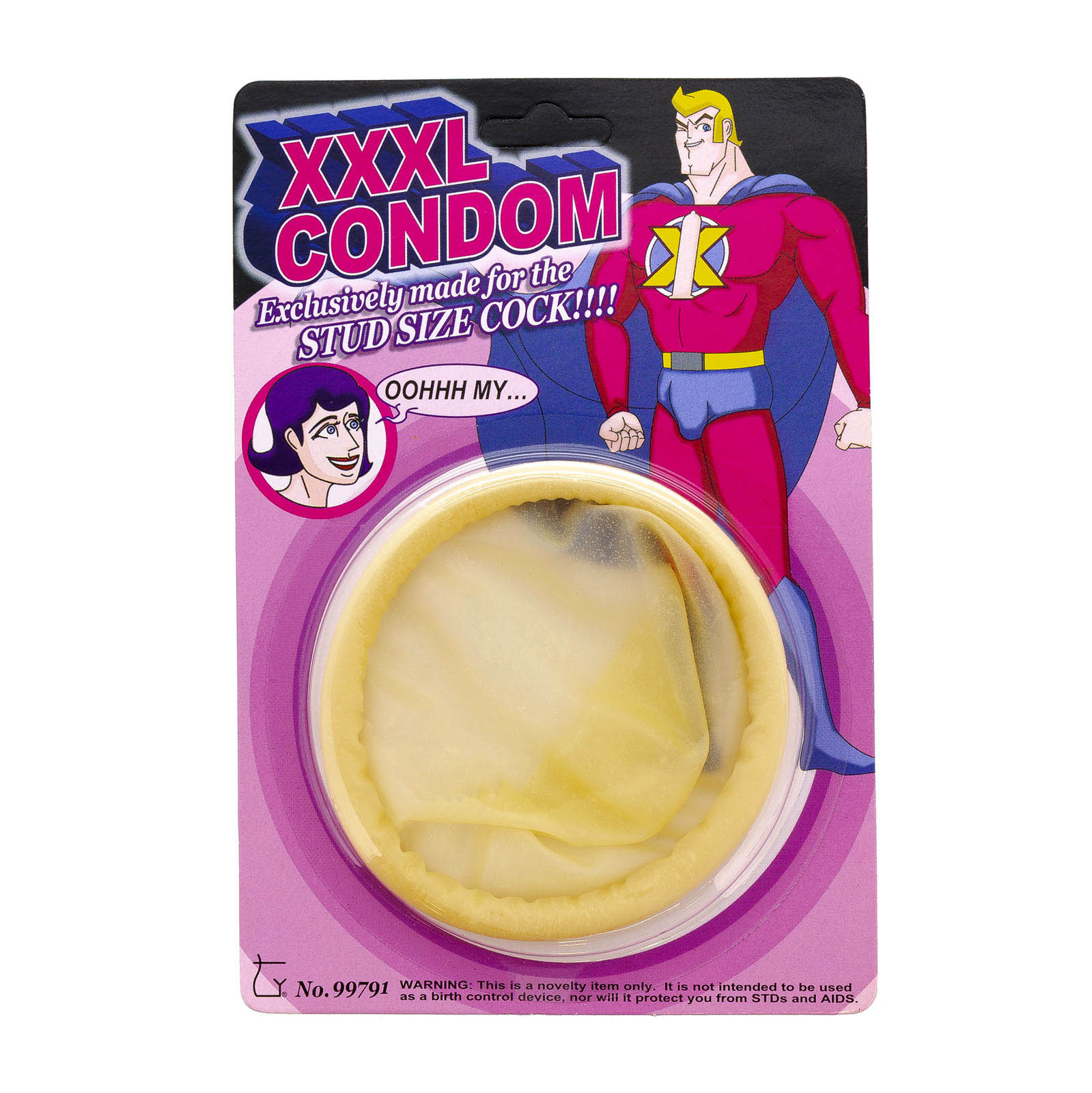 Funny Presents Žertovný kondom - XXXL Condom Funny Presents