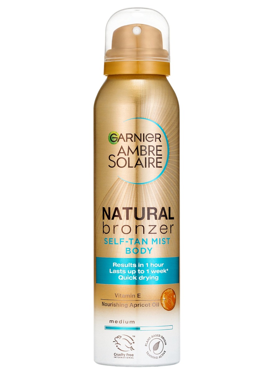 Garnier Ambre Solaire Natural Bronzer samoopalovací tělová mlha 150 ml Garnier