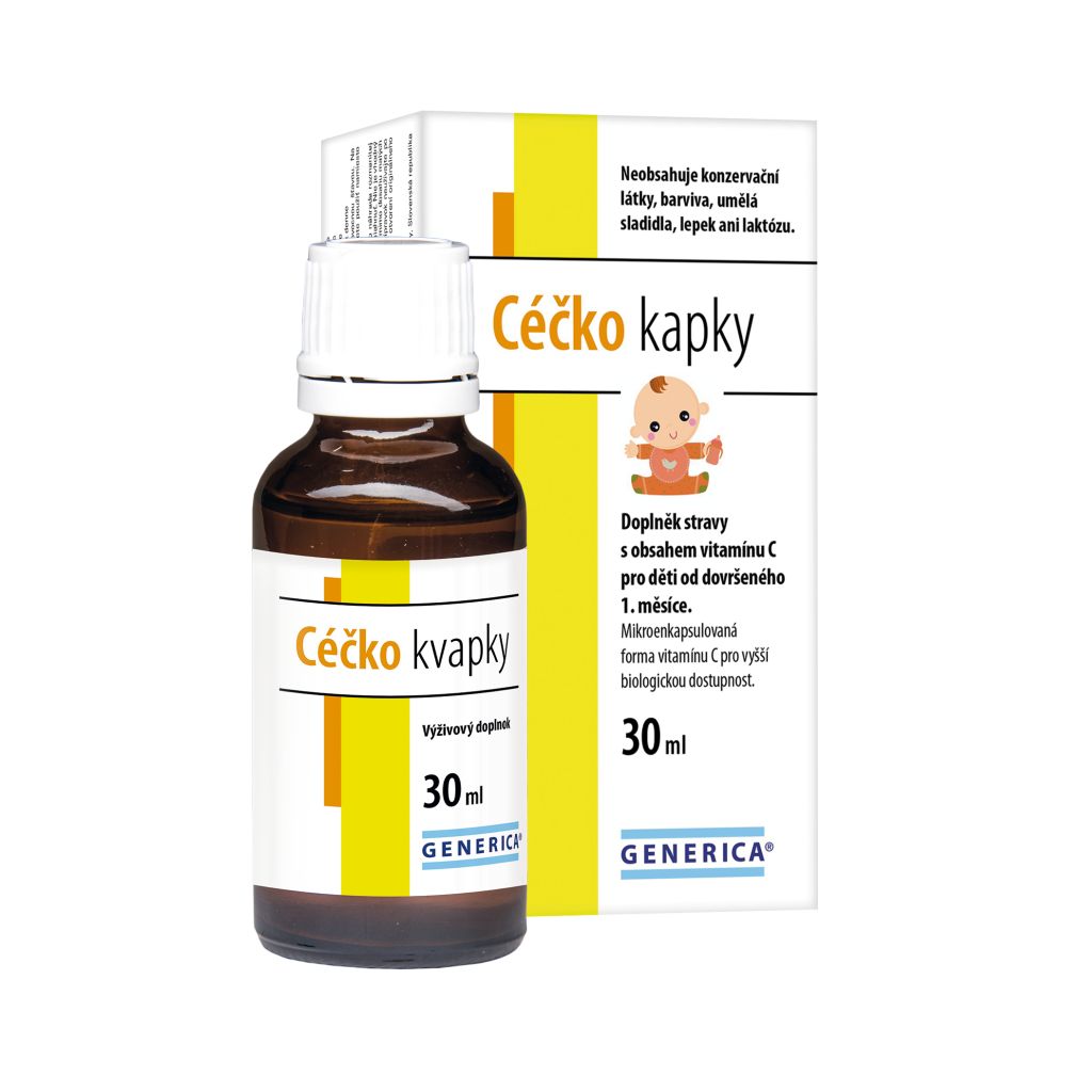 Generica Céčko kapky děti od 1m+ 30 ml Generica