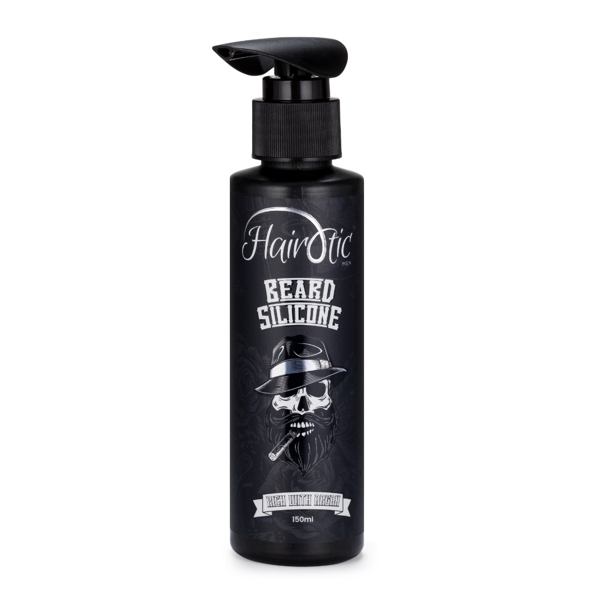 Hairotic Men Beard Silicone Velvet balzám na změkčení vousů 150 ml Hairotic