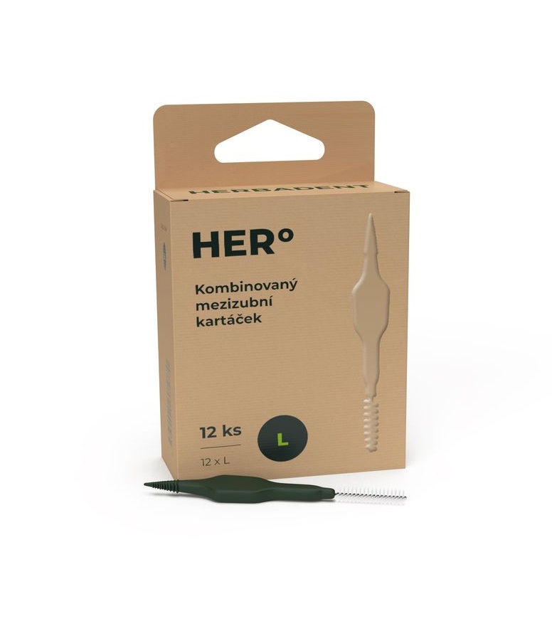Herbadent HERo Mezizubní kartáčky L 1
