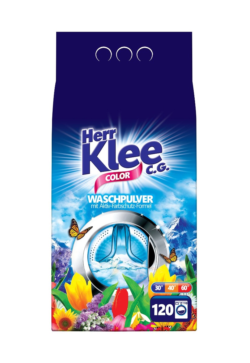Herr Klee Color Prací prášek 10 kg 120 dávek Herr Klee