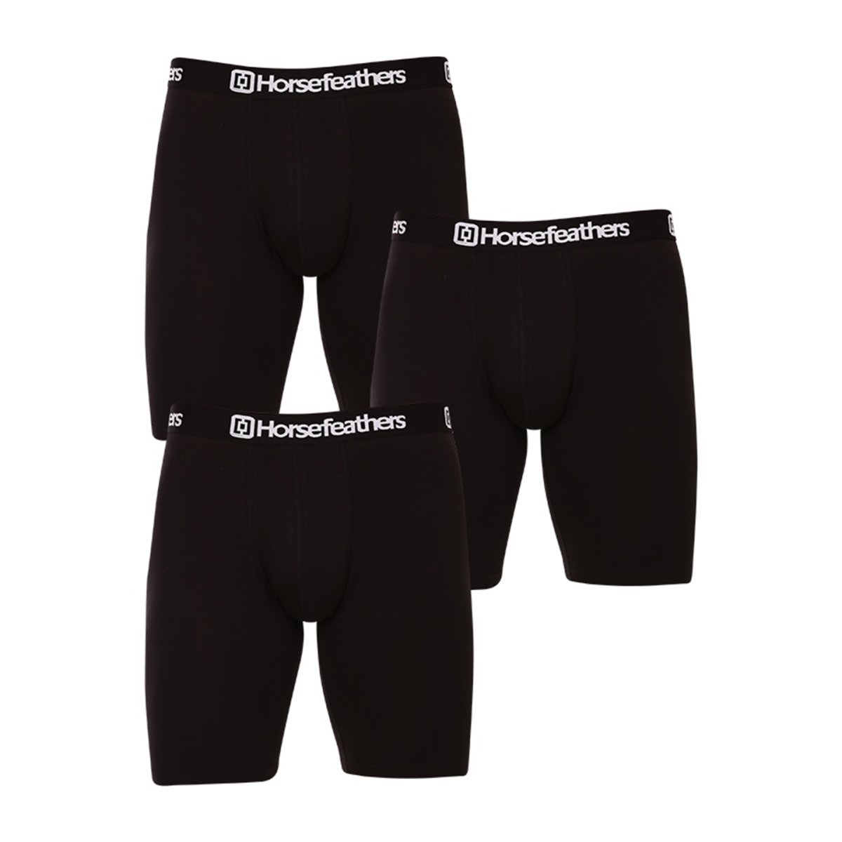 Horsefeathers 3PACK pánské boxerky Dynasty long (AM195A) L Horsefeathers